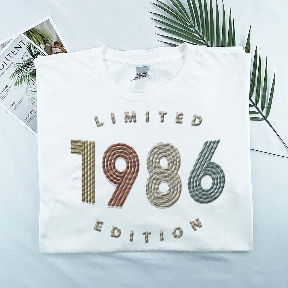 Limited Edition 1986 Embroidered T-Shirt