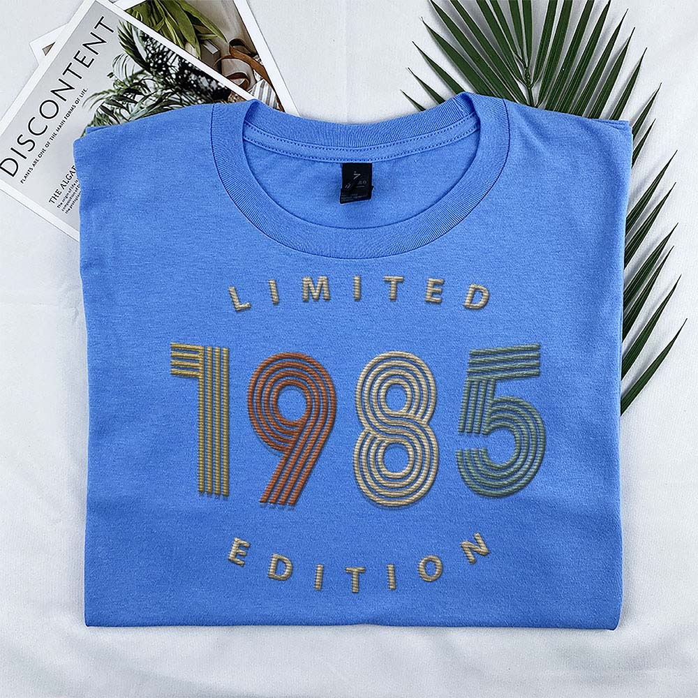 Limited Edition 1985 Embroidered T-Shirt