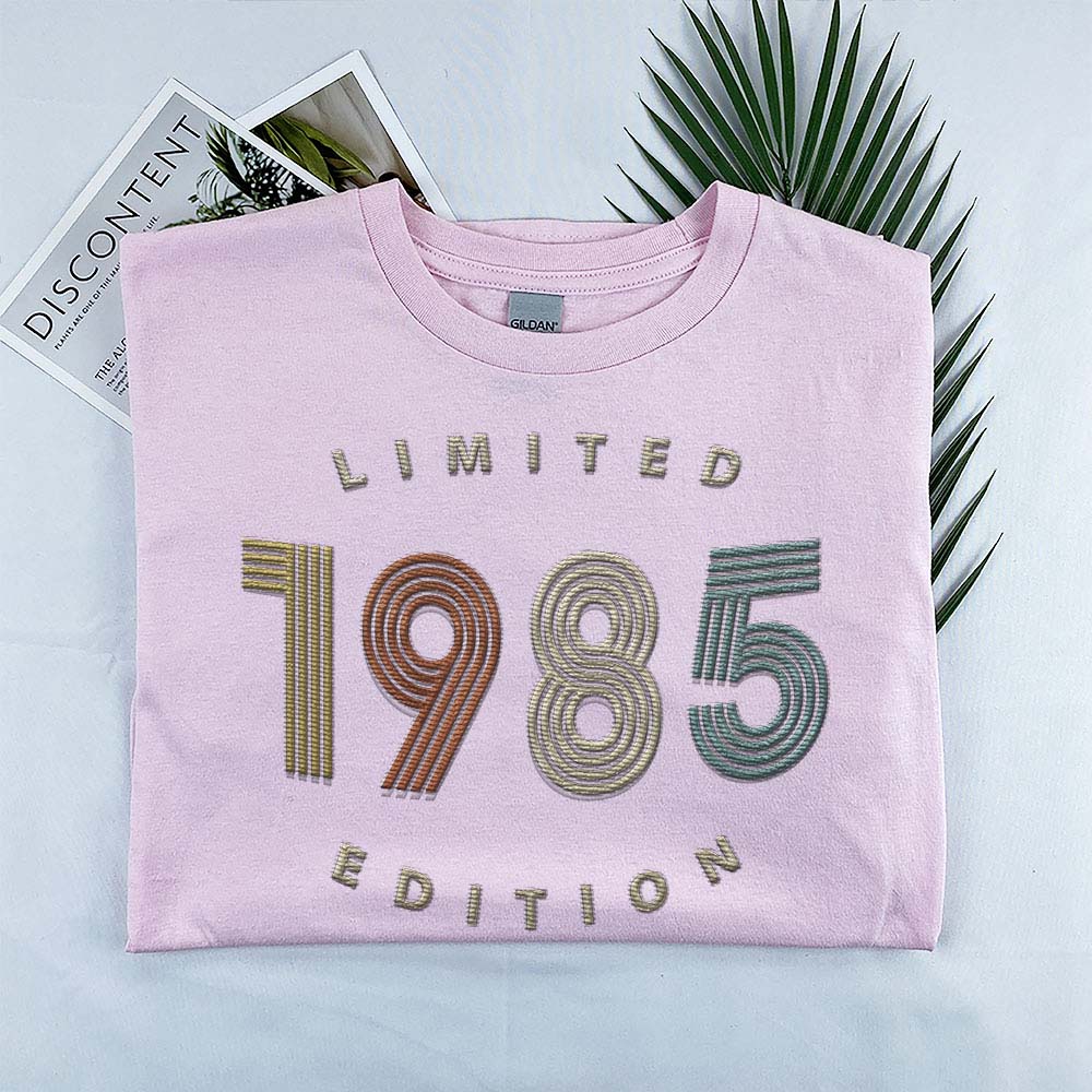 Limited Edition 1985 Embroidered T-Shirt
