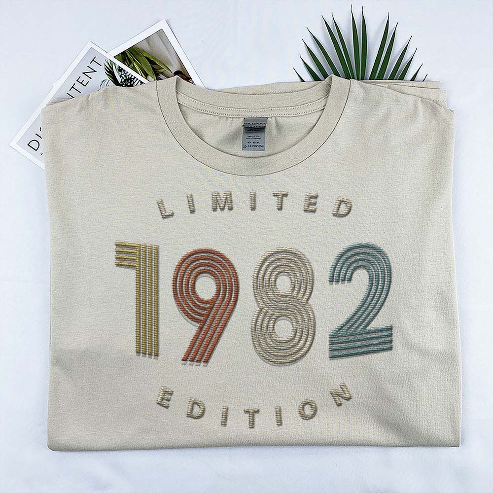 Limited Edition 1982 Embroidered T-Shirt
