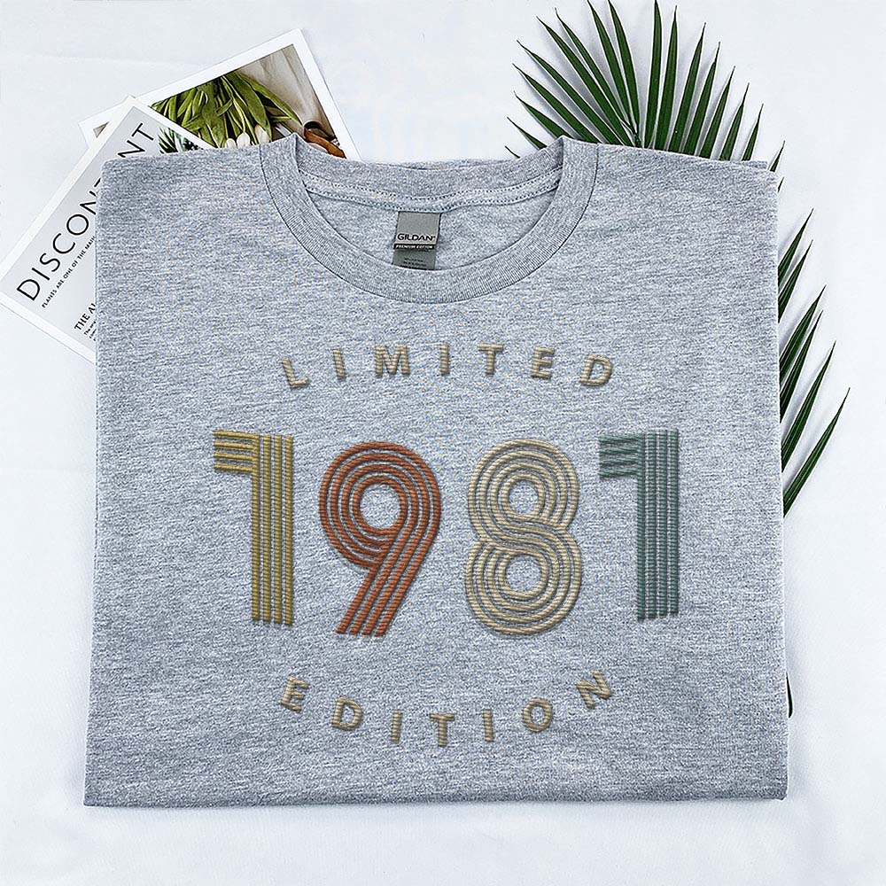 Limited Edition 1981 Embroidered T-Shirt
