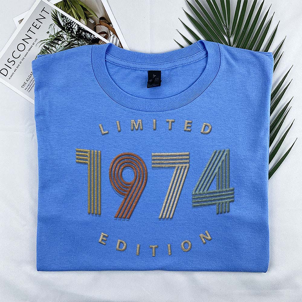 Limited Edition 1974 Embroidered T-Shirt