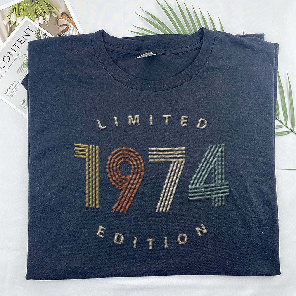 Limited Edition 1974 Embroidered T-Shirt