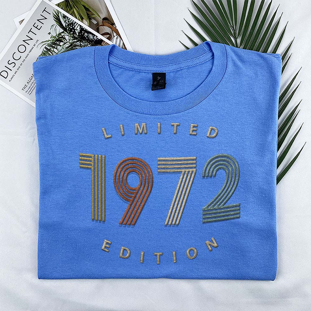 Limited Edition 1972 Embroidered T-Shirt