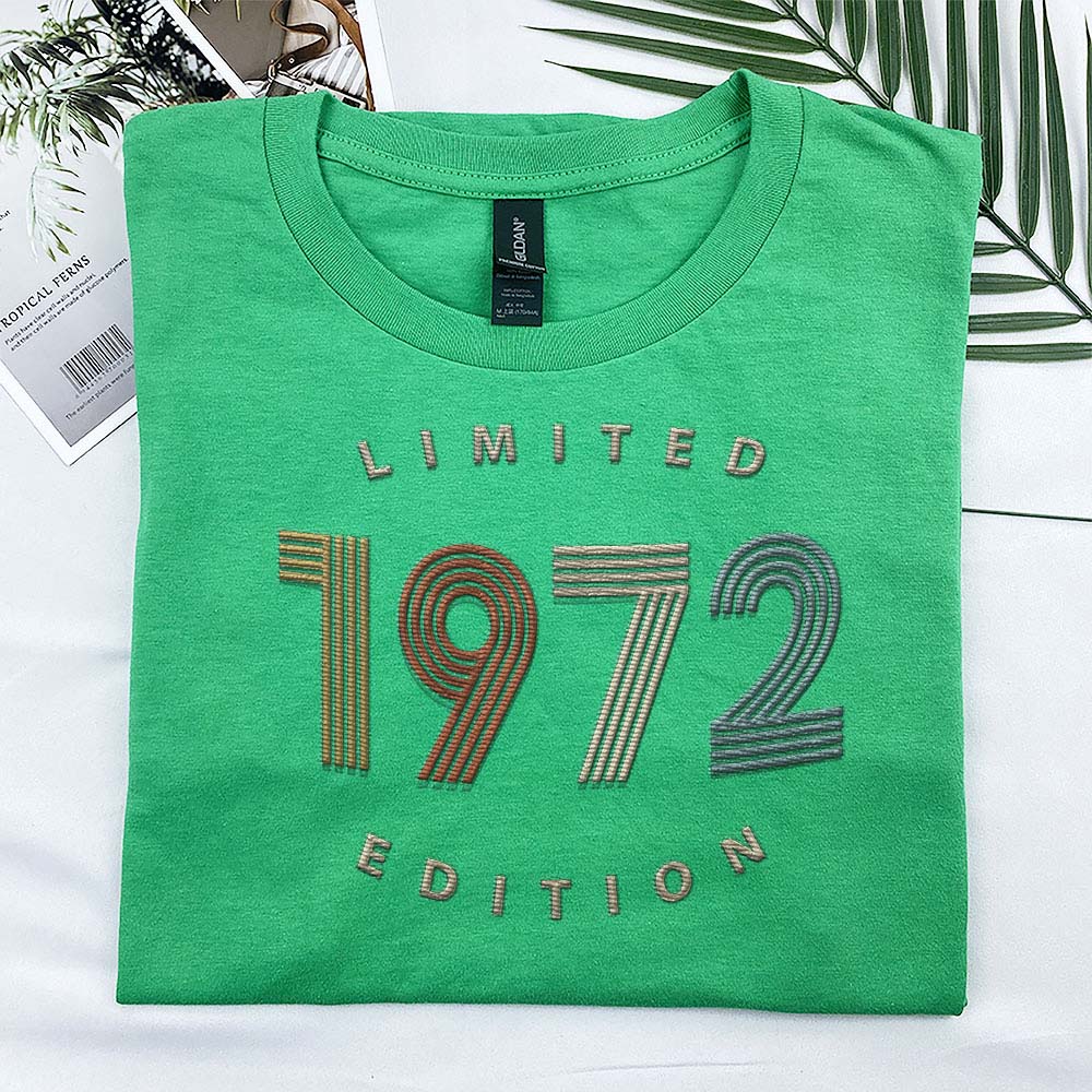 Limited Edition 1972 Embroidered T-Shirt