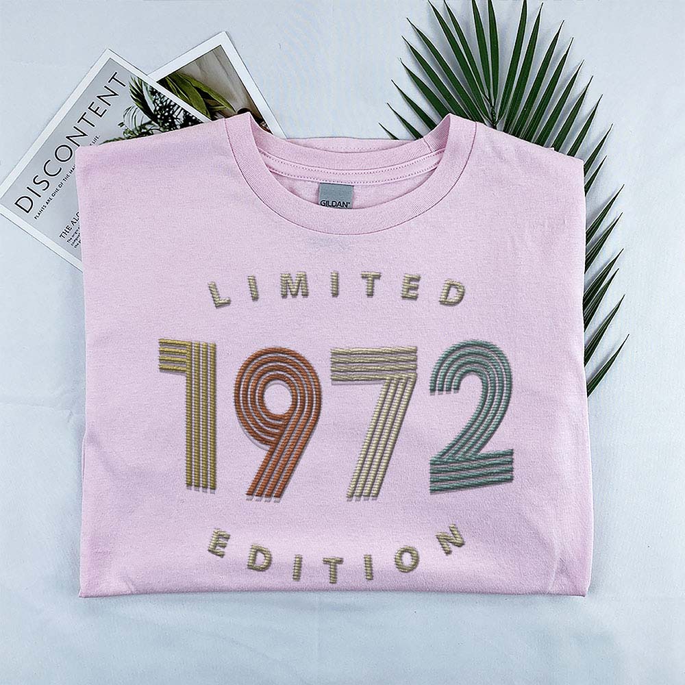 Limited Edition 1972 Embroidered T-Shirt