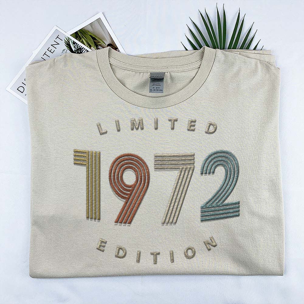 Limited Edition 1972 Embroidered T-Shirt