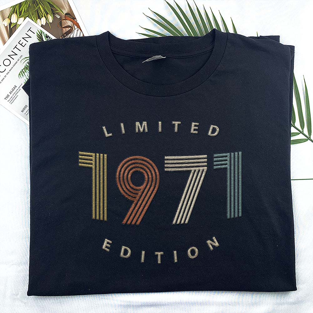 Limited Edition 1971 Embroidered T-Shirt