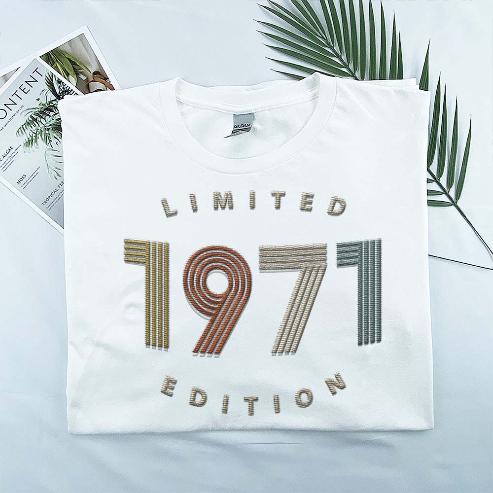 Limited Edition 1971 Embroidered T-Shirt