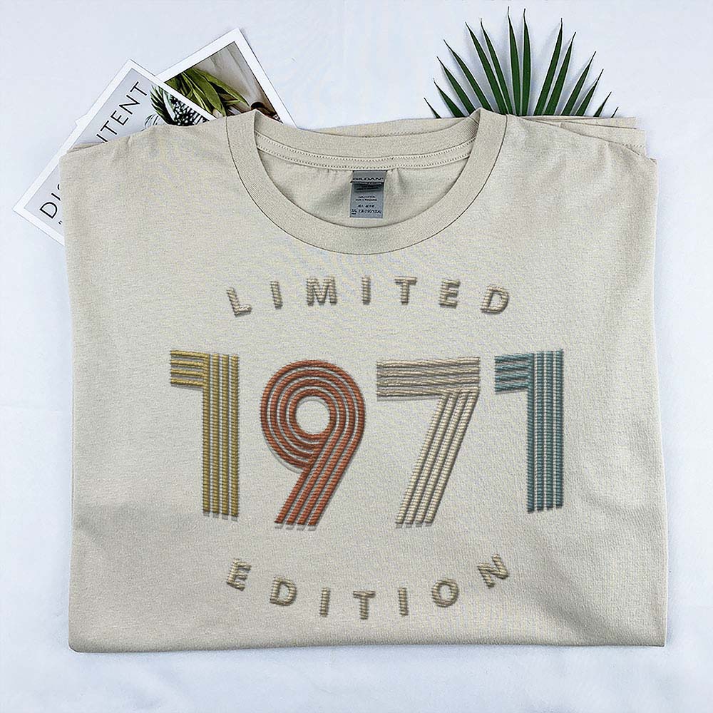 Limited Edition 1971 Embroidered T-Shirt