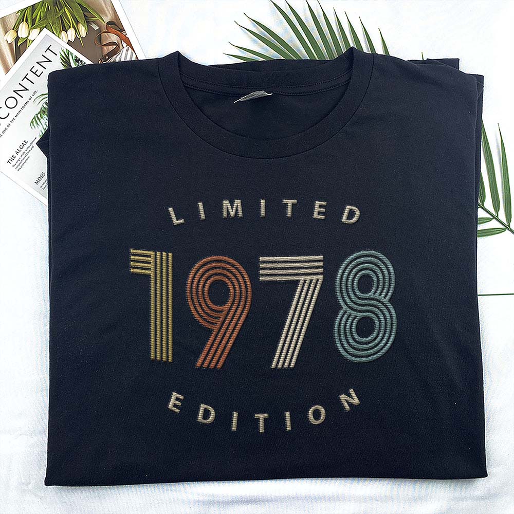 Limited Edition 1978 Embroidered T-Shirt