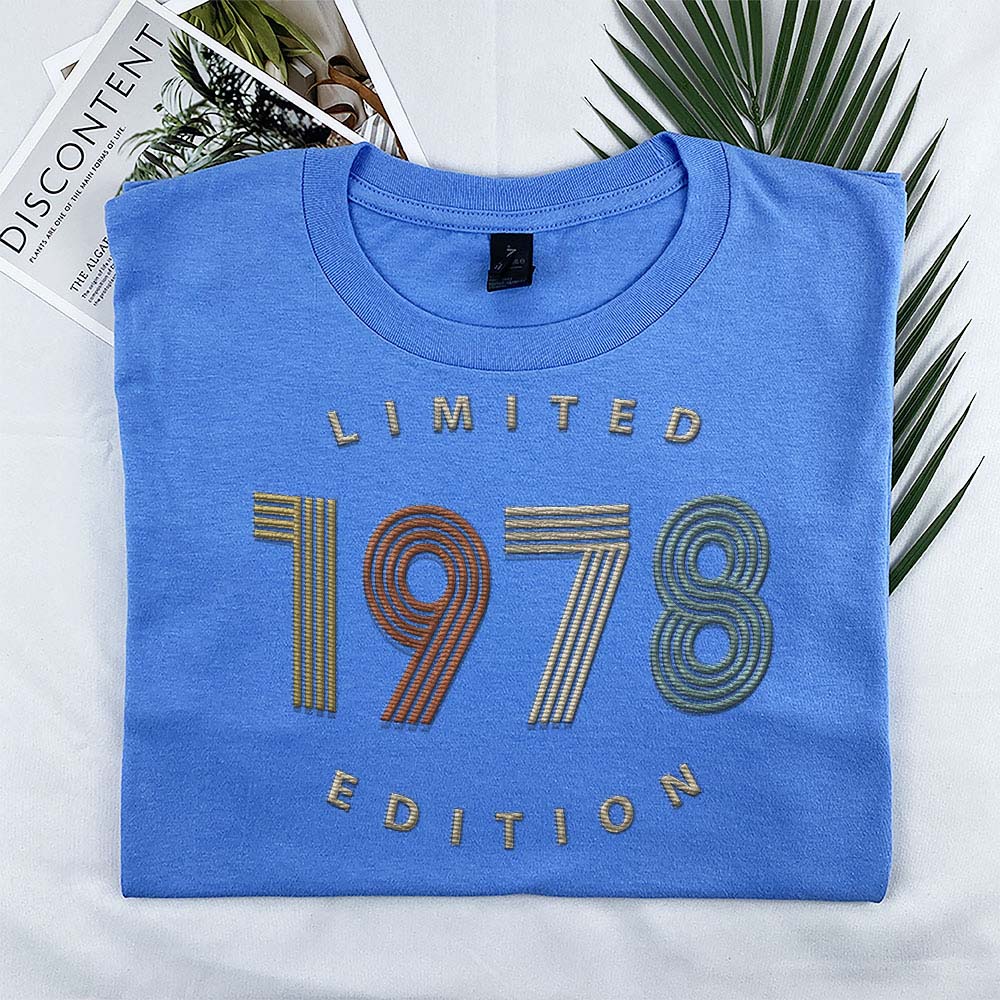 Limited Edition 1978 Embroidered T-Shirt