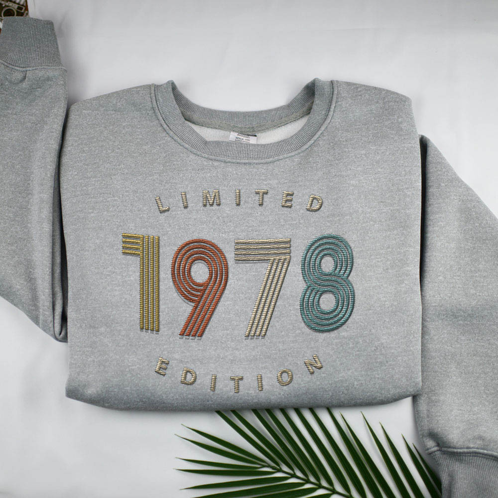 Limited Edition 1978 Embroidered Sweatshirt