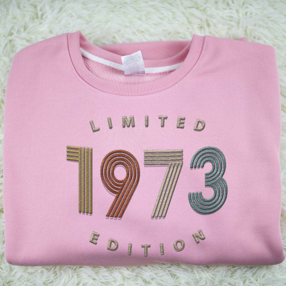 Limited Edition 1973 Embroidered Sweatshirt