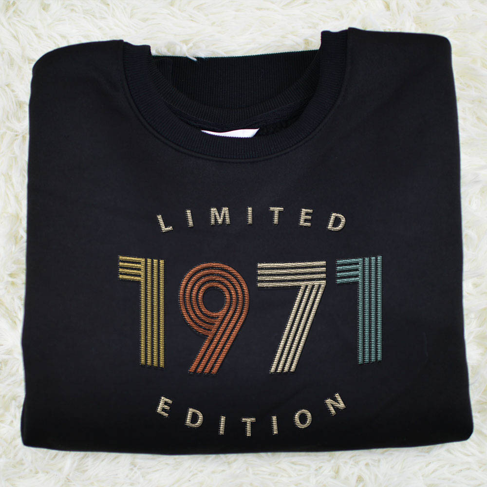 Limited Edition 1971 Embroidered Sweatshirt