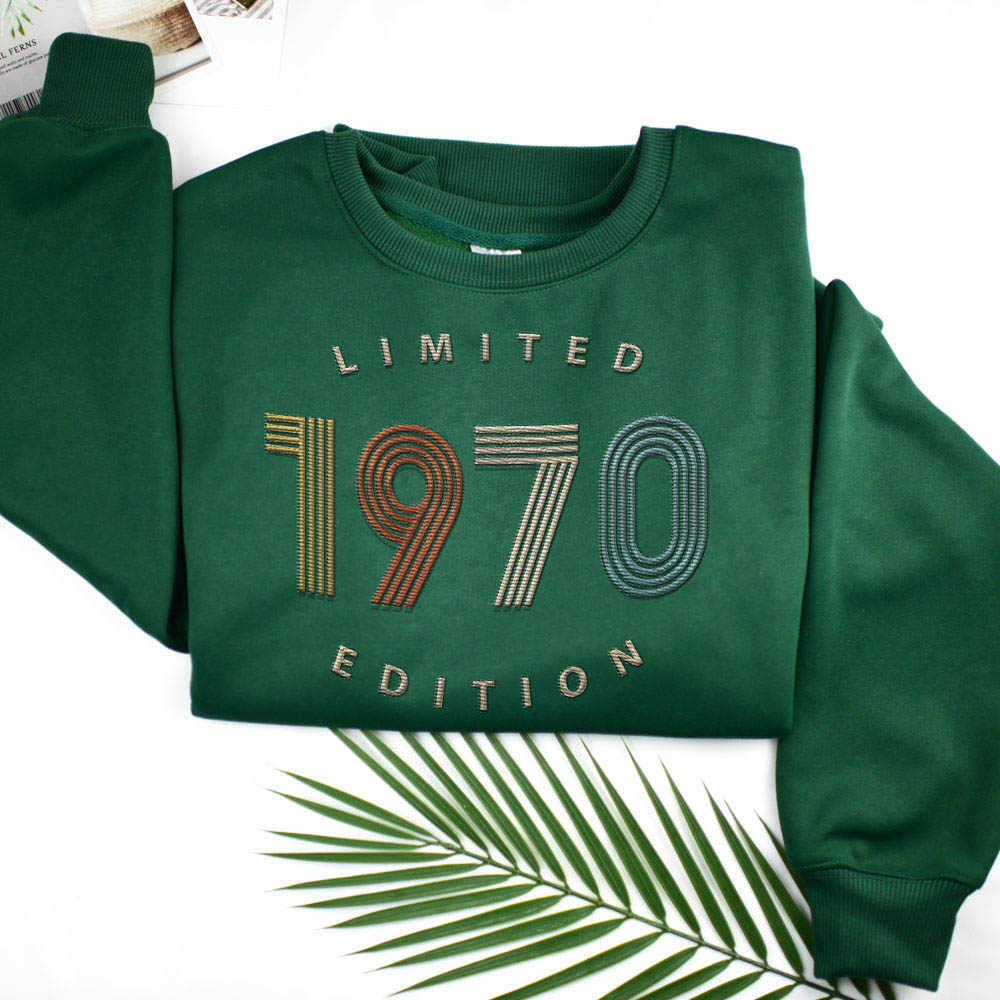 Limited Edition 1970 Embroidered Sweatshirt
