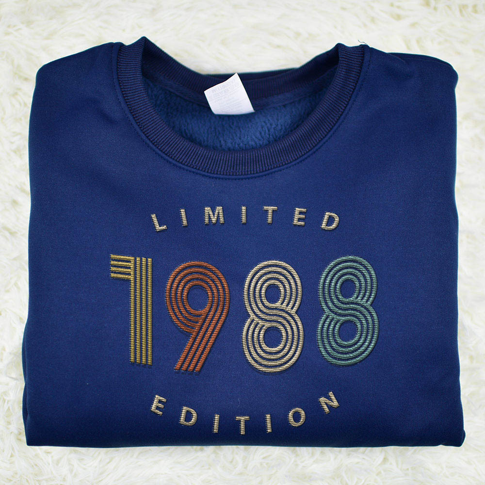 Limited Edition 1988 Embroidered Sweatshirt