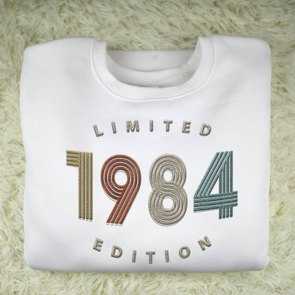 Limited Edition 1984 Embroidered Sweatshirt