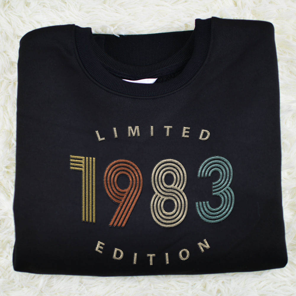 Limited Edition 1983 Embroidered Sweatshirt