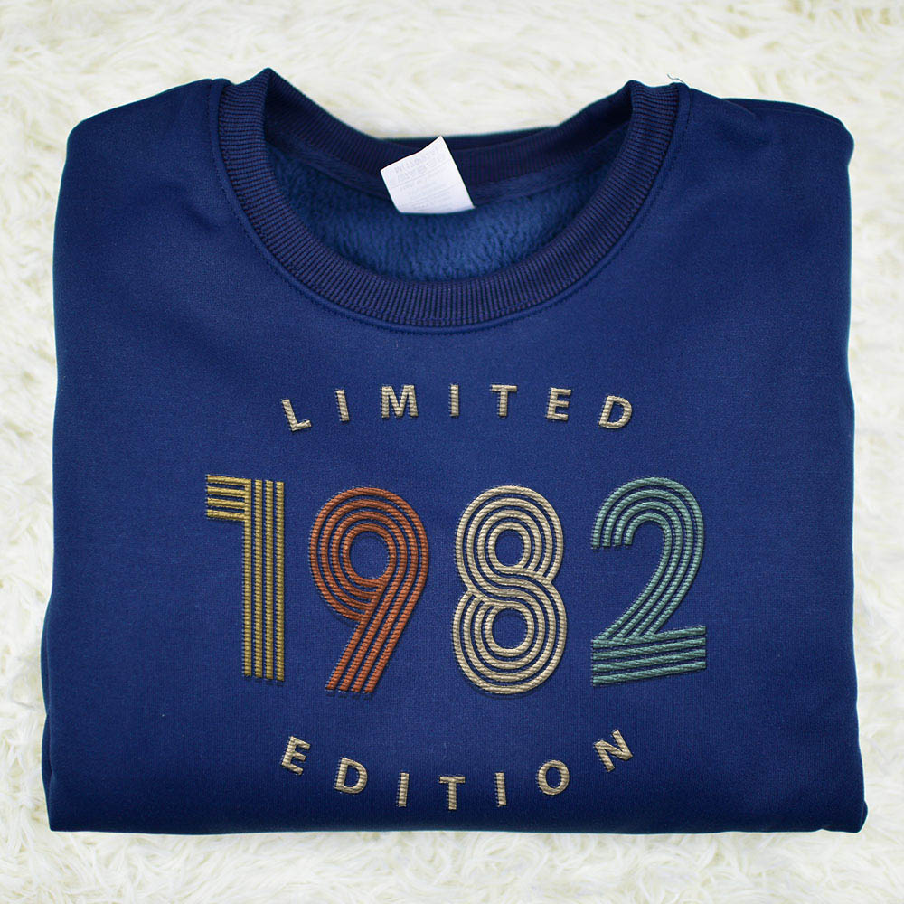 Limited Edition 1982 Embroidered Sweatshirt