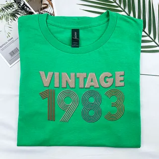 Vintaged 1983 Embroidered T-Shirt – alternate