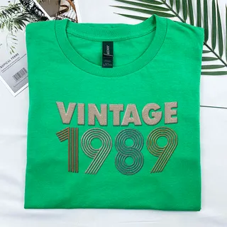 Vintaged 1989 Embroidered T-Shirt – alternate