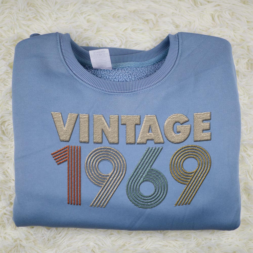 Vintaged 1969 Embroidered Sweatshirt