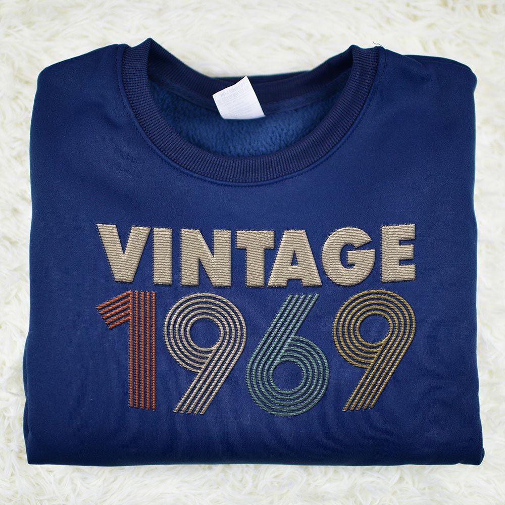 Vintaged 1969 Embroidered Sweatshirt