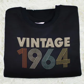 Vintaged 1964 Embroidered Sweatshirt