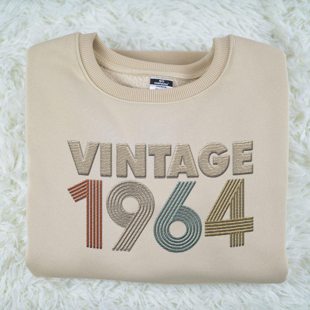 Vintaged 1964 Embroidered Sweatshirt