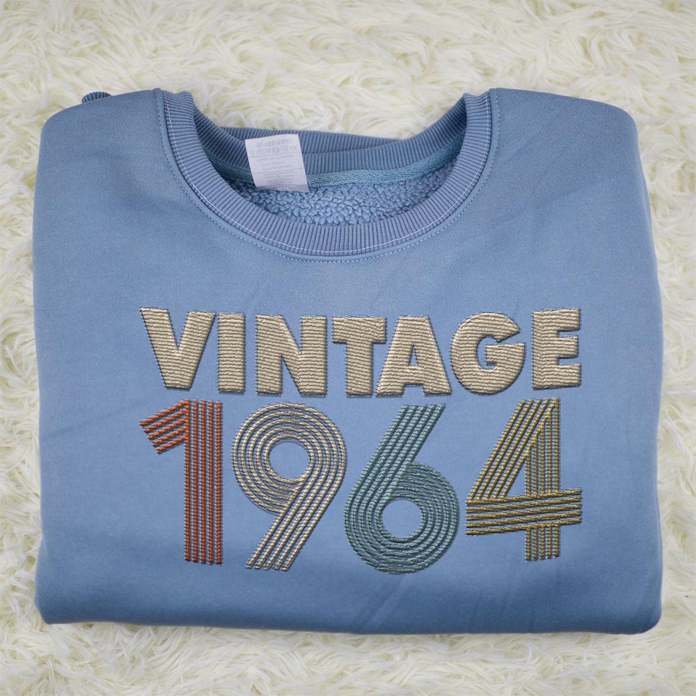Vintaged 1964 Embroidered Sweatshirt