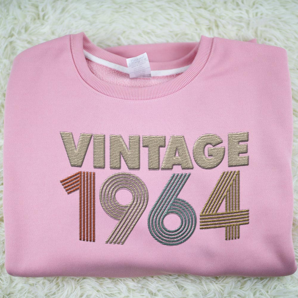 Vintaged 1964 Embroidered Sweatshirt