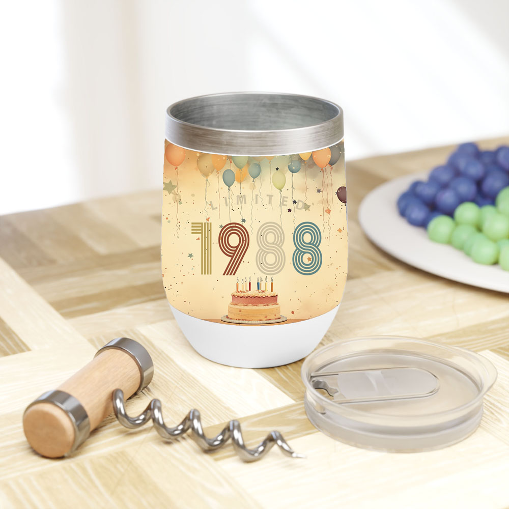 Limited 1988 Birthday Wine Tumbler