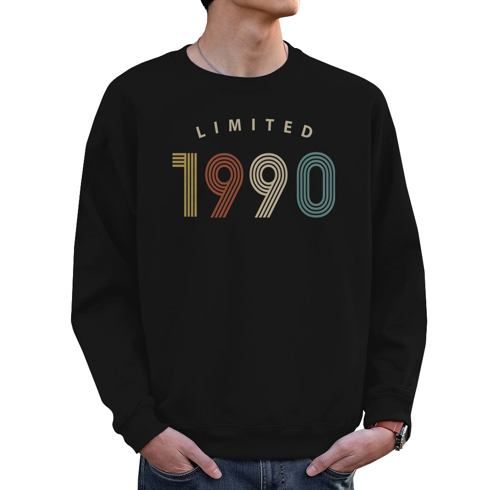Limited 1990 Birthday Sweatshirt For Men Women