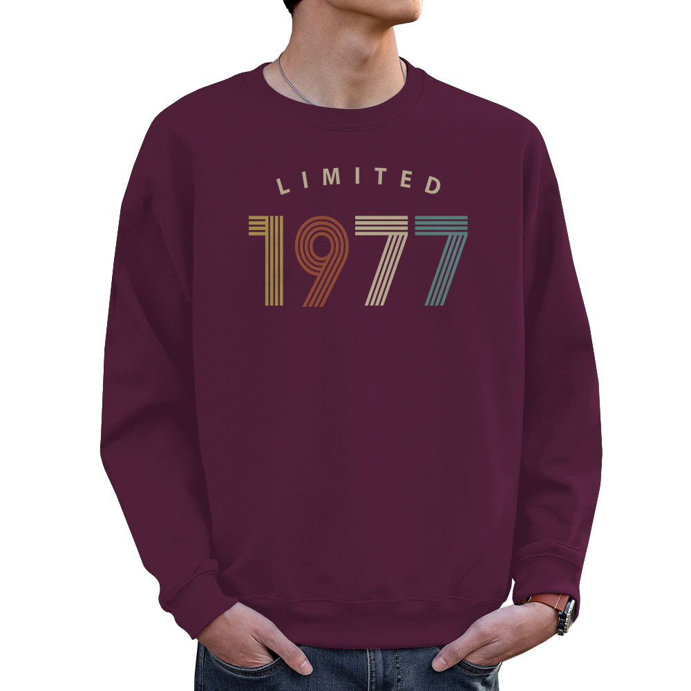 Limited 1977 Birthday Sweatshirt For Men Women