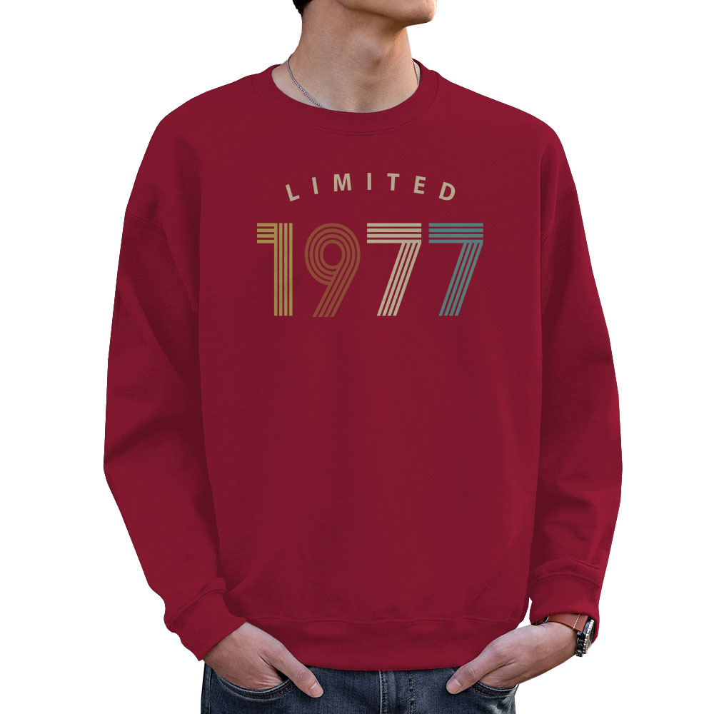 Limited 1977 Birthday Sweatshirt For Men Women