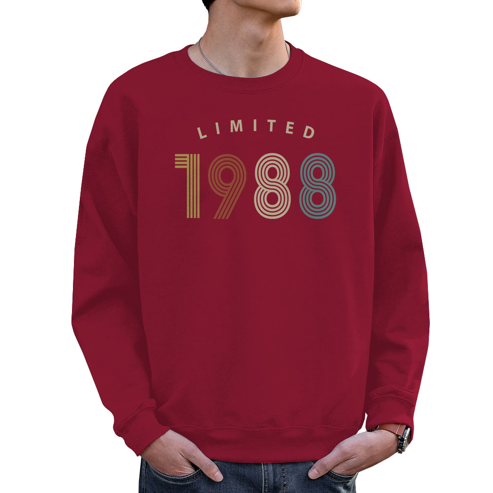 Limited 1988 Birthday Sweatshirt For Men Women