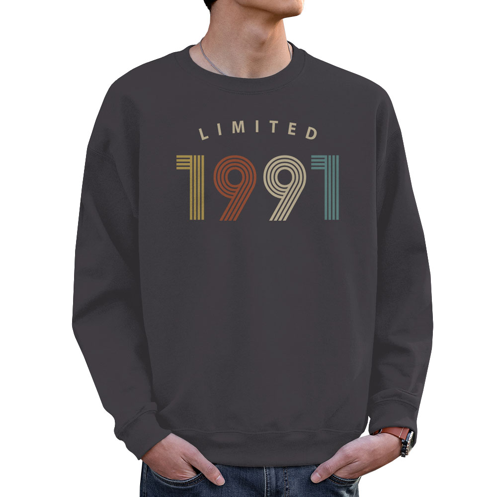 Limited 1991 Birthday Sweatshirt For Men Women