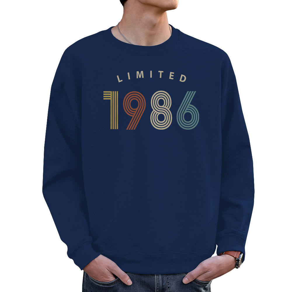 Limited 1986 Birthday Sweatshirt For Men Women