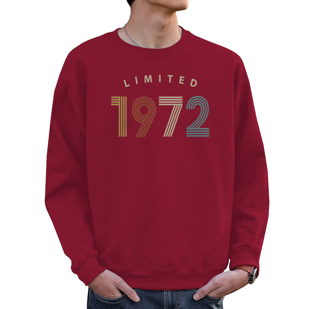 Limited 1972 Birthday Sweatshirt For Men Women