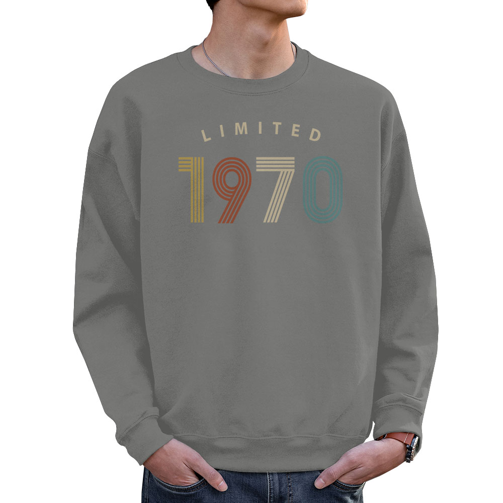 Limited 1970 Birthday Sweatshirt For Men Women