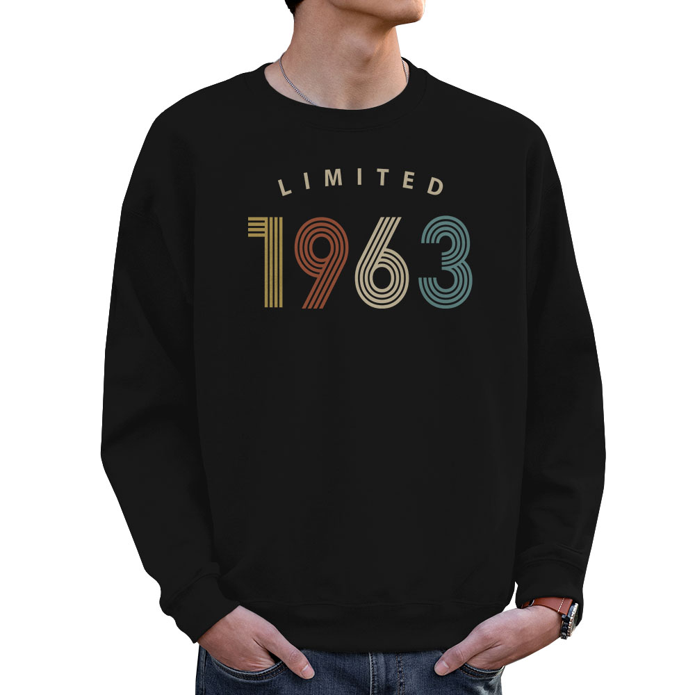Limited 1963 Birthday Sweatshirt For Men Women
