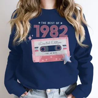 The Best Of 1982 Birthday Sweatshirt – alternate