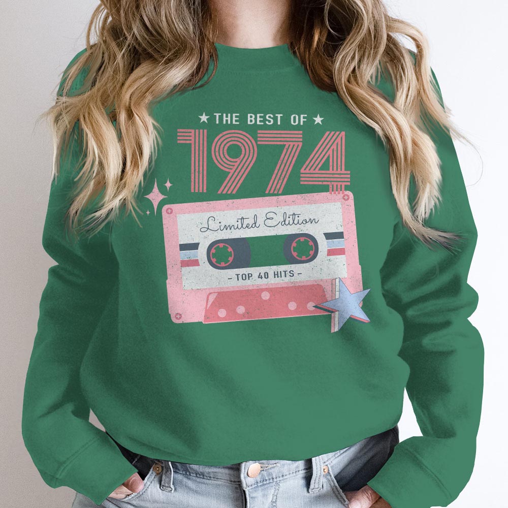 The Best Of 1974 Birthday Sweatshirt