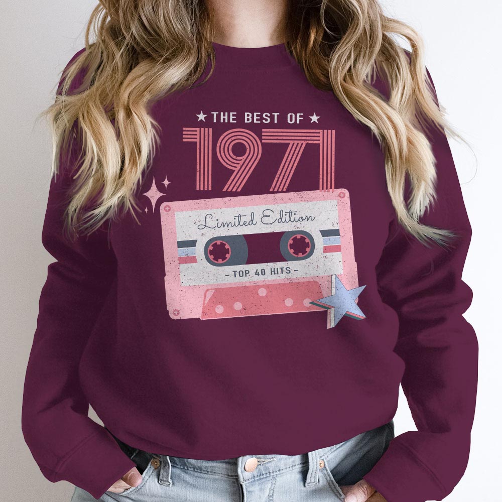 The Best Of 1971 Birthday Sweatshirt