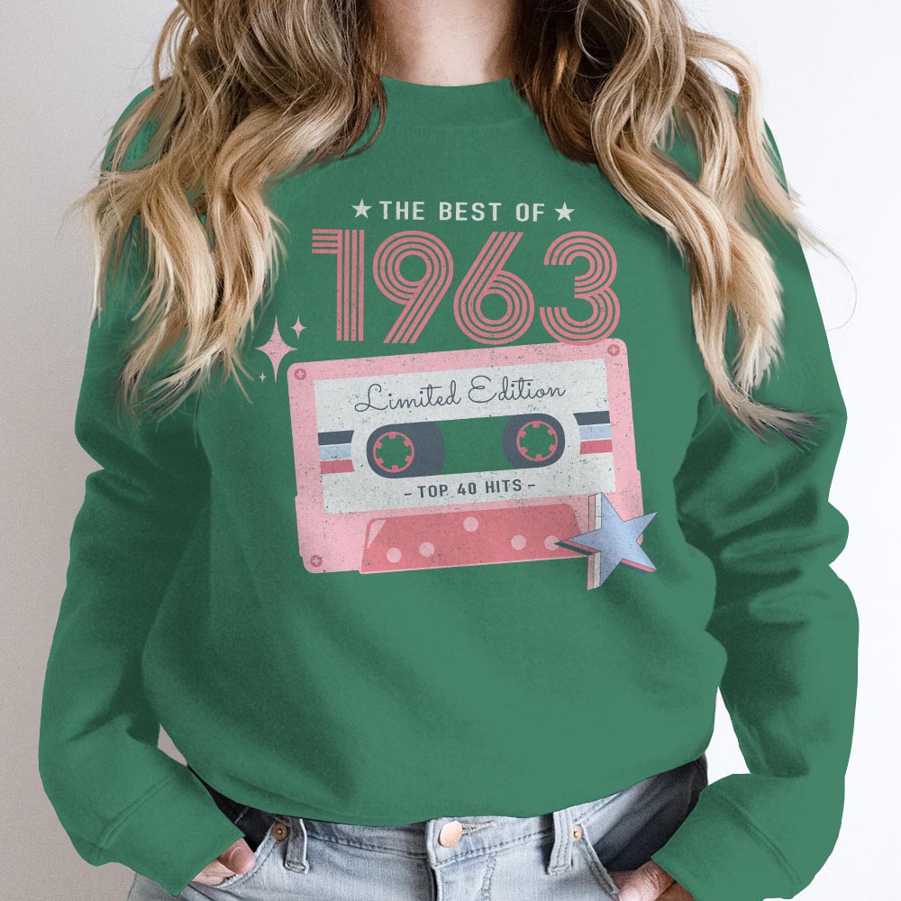 The Best Of 1963 Birthday Sweatshirt