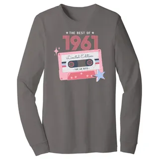 The Best Of 1961 Birthday Long Sleeve T-Shirt – alternate