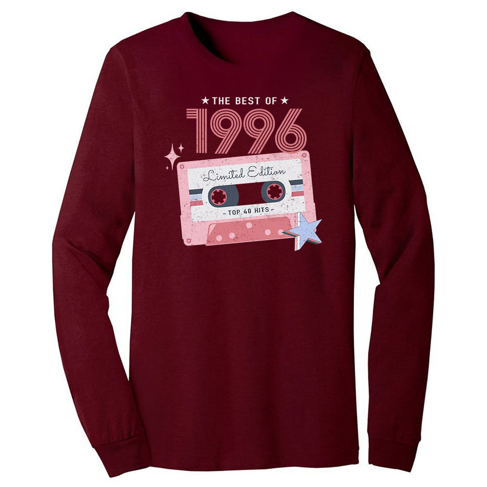 The Best Of 1996 Birthday Long Sleeve T-Shirt