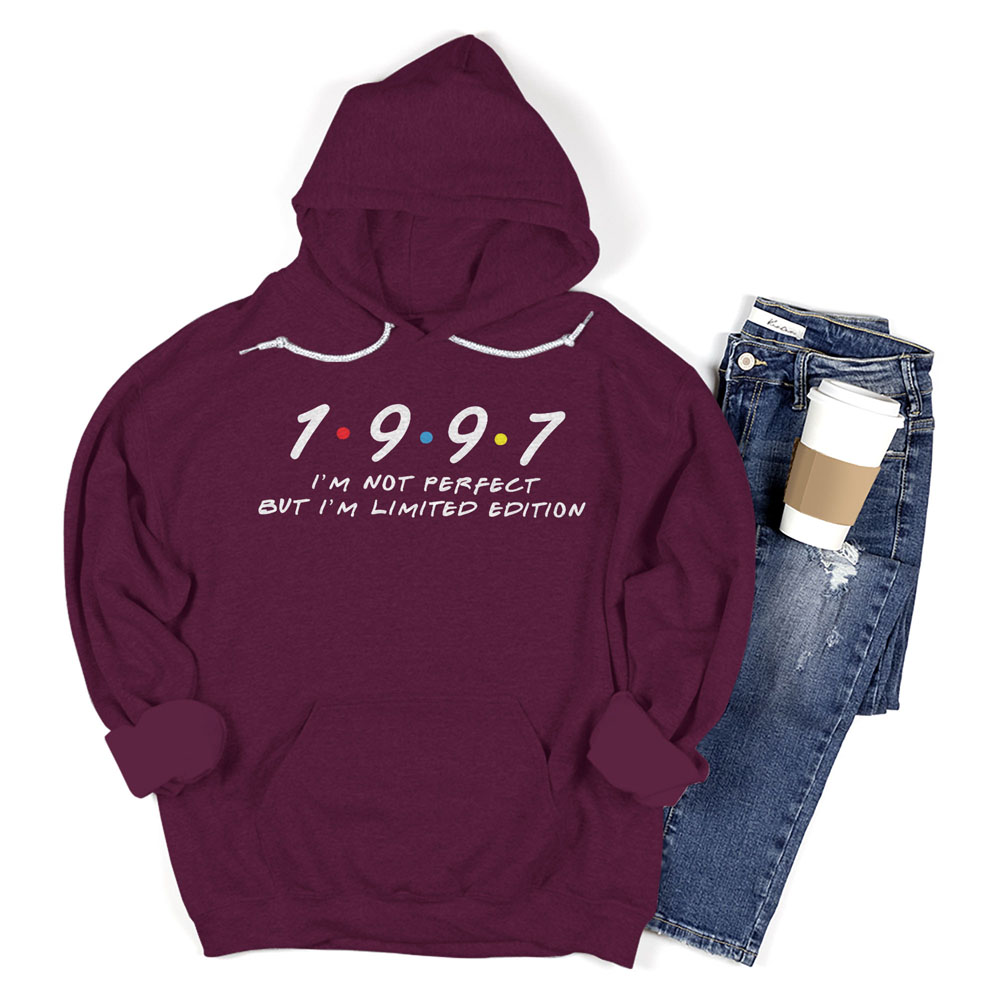 Not Perfect But Limited 1997 Birthday Hoodie
