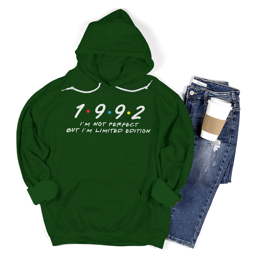 Not Perfect But Limited 1992 Birthday Hoodie